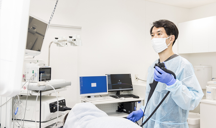 内視鏡専門医による苦痛の少ない内視鏡検査